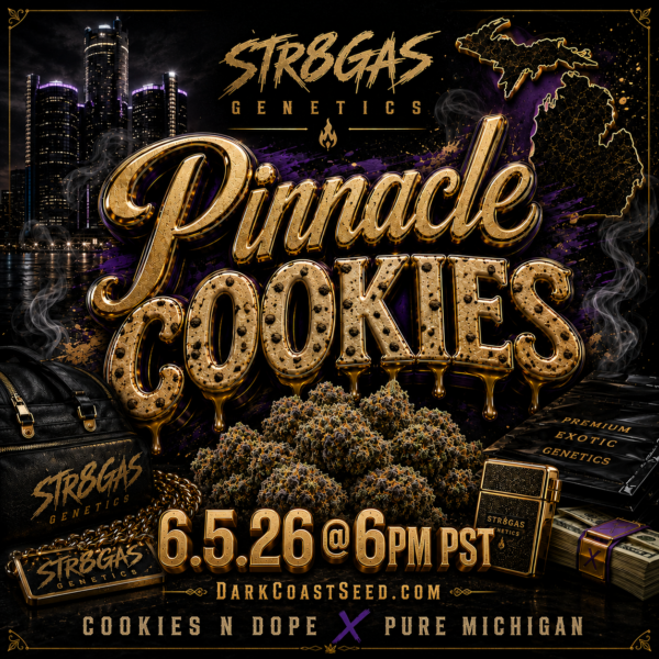 Pinnacle Cookies - Str8Gas Genetics Pinnacle Cookies - Str8Gas Genetics